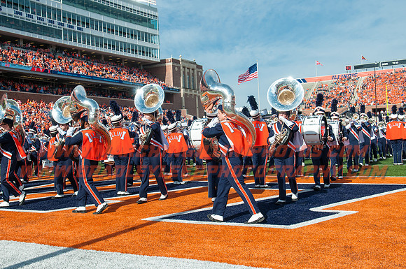 Iowa at Illinois, Saturday, November 19, 2016 - Marching Illini Photos
