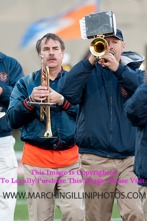 Michigan State Spartans at Illinois Fighting Illini, Saturday, October 26, 2013 - Marching Illini Photos