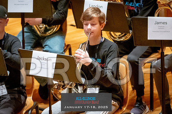 2025 All-Illinois Junior Band January 17-18, 2025