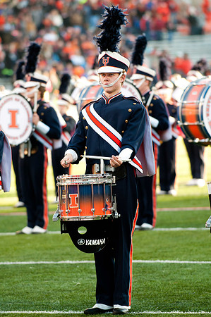 Northwestern Wildcats at Illinois Fighting Illini, Saturday, November 30, 2013 - Marching Illini Photos