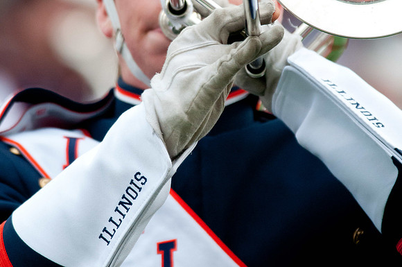 Ohio State Buckeyes at Illinois Fighting Illini, Saturday, November 16, 2013 - Marching Illini Photos