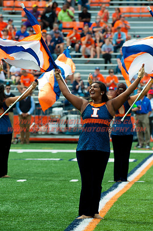 Texas State at Illinois, Saturday, September 20, 2014 - Marching Illini Photos