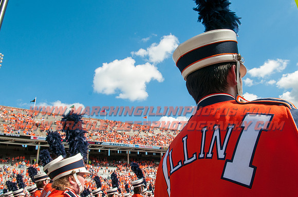 Western Michigan Broncos at Illinois Fighting Illini, Saturday, September 17, 2016 - Marching Illini Photos