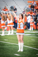 Rutgers Scarlett Knights at Illinois Fighting Illini, Saturday, October 14, 2017 - Marching Illini Photos