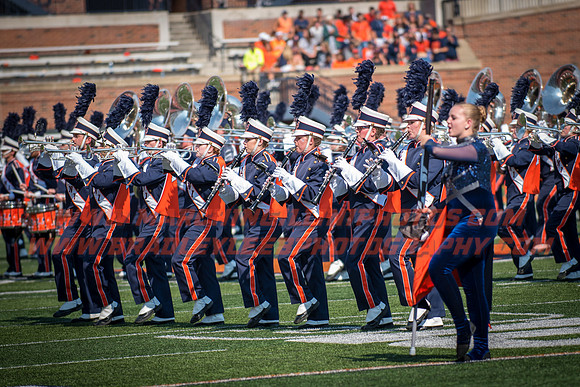 Rutgers Scarlett Knights at Illinois Fighting Illini, Saturday, October 14, 2017 - Marching Illini Photos