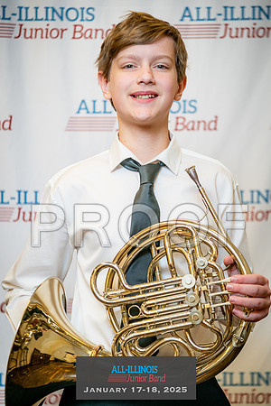 2025 All-Illinois Junior Band January 17-18, 2025
