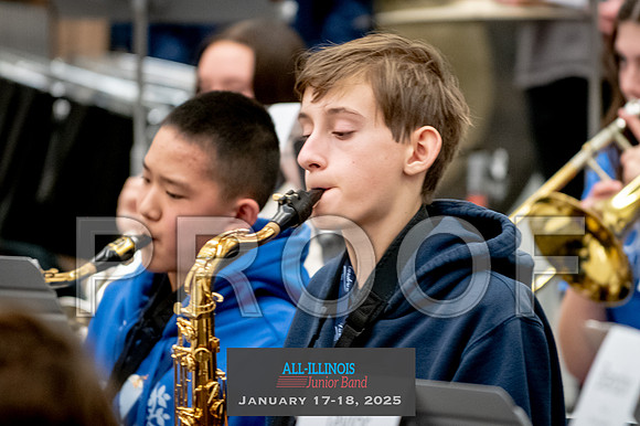 2025 All-Illinois Junior Band January 17-18, 2025