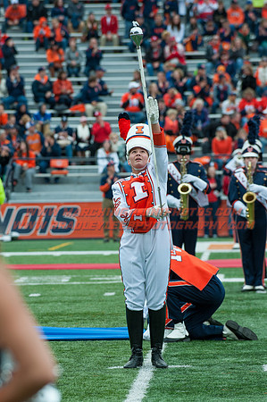 Nebraska at Illinois Oct. 3, 2015 - MI Drum Majors 003