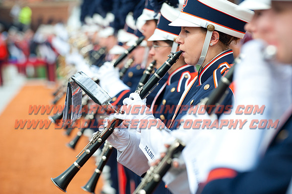 Texas State at Illinois, Saturday, September 20, 2014 - Marching Illini Photos