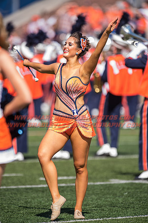 Western Michigan Broncos at Illinois Fighting Illini, Saturday, September 17, 2016 - Marching Illini Photos