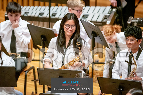 2025 All-Illinois Junior Band January 17-18, 2025