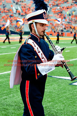 Texas State at Illinois, Saturday, September 20, 2014 - Marching Illini Photos
