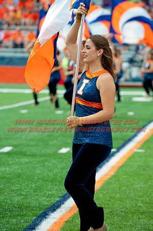 Texas State at Illinois, Saturday, September 20, 2014 - Marching Illini Photos
