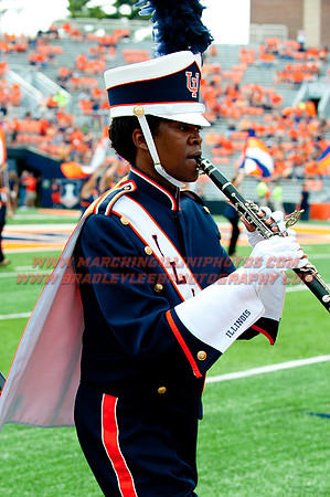 Texas State at Illinois, Saturday, September 20, 2014 - Marching Illini Photos