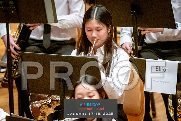 2025 All-Illinois Junior Band January 17-18, 2025