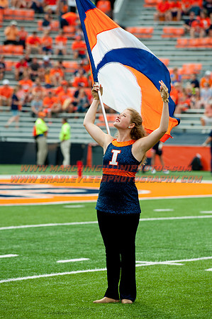Texas State at Illinois, Saturday, September 20, 2014 - Marching Illini Photos