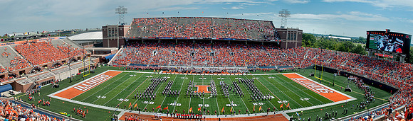Cincinnati Bearcats at Illinois Fighting Illini, Saturday, September 7, 2013 - Marching Illini Photos