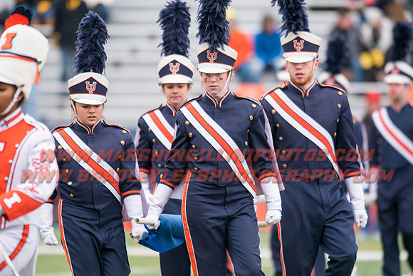 Iowa at Illinois, Saturday, November 19, 2016 - Marching Illini Photos
