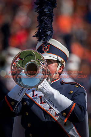 Rutgers Scarlett Knights at Illinois Fighting Illini, Saturday, October 14, 2017 - Marching Illini Photos