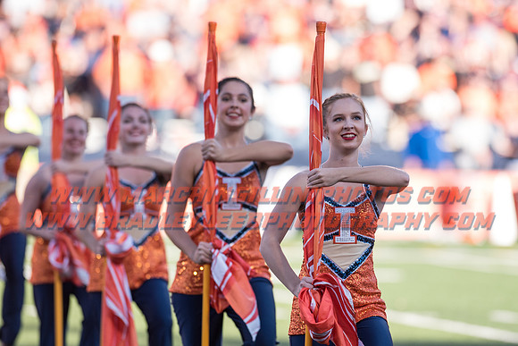 Purdue Boilermakers at Illinois Fighting Illini, Saturday, October 8, 2016 - Marching Illini Photos