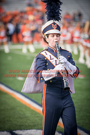 Rutgers Scarlett Knights at Illinois Fighting Illini, Saturday, October 14, 2017 - Marching Illini Photos