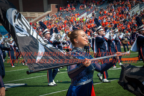 Rutgers Scarlett Knights at Illinois Fighting Illini, Saturday, October 14, 2017 - Marching Illini Photos