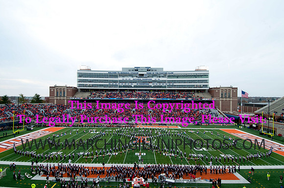Ohio State Buckeyes at Illinois Fighting Illini, Saturday, November 16, 2013 - Marching Illini Photos