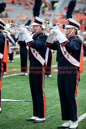 Youngstown State at Illinois, Saturday, August 30, 2014 - Marching Illini Photos