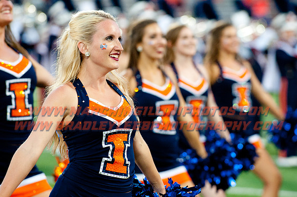Texas State at Illinois, Saturday, September 20, 2014 - Marching Illini Photos