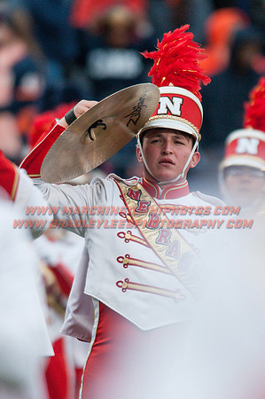 Nebraska at Illinois Oct. 3, 2015 - CMB Drum Line 018