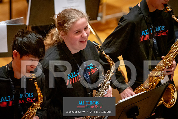 2025 All-Illinois Junior Band January 17-18, 2025