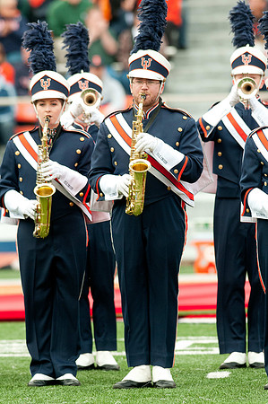 Michigan State Spartans at Illinois Fighting Illini, Saturday, October 26, 2013 - Marching Illini Photos