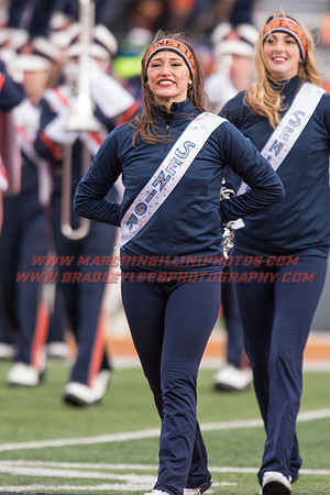 Iowa at Illinois, Saturday, November 19, 2016 - Marching Illini Photos
