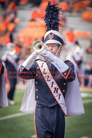 Rutgers Scarlett Knights at Illinois Fighting Illini, Saturday, October 14, 2017 - Marching Illini Photos