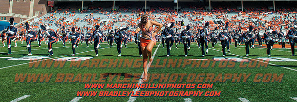 Western Michigan Broncos at Illinois Fighting Illini, Saturday, September 17, 2016 - Marching Illini Photos