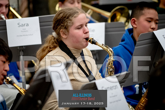 2025 All-Illinois Junior Band January 17-18, 2025