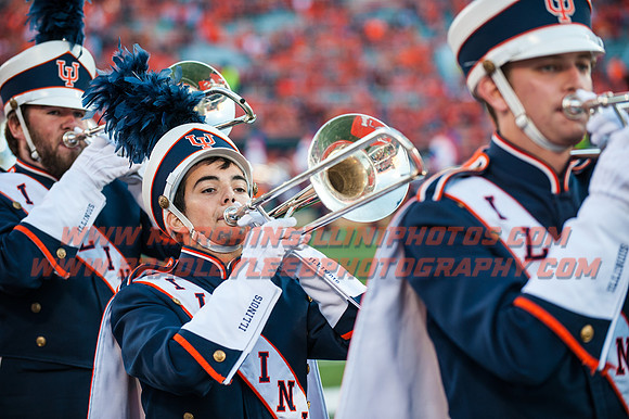 North Carolina at Illinois Fighting Illini, Saturday, September 10, 2016 - Marching Illini Photos