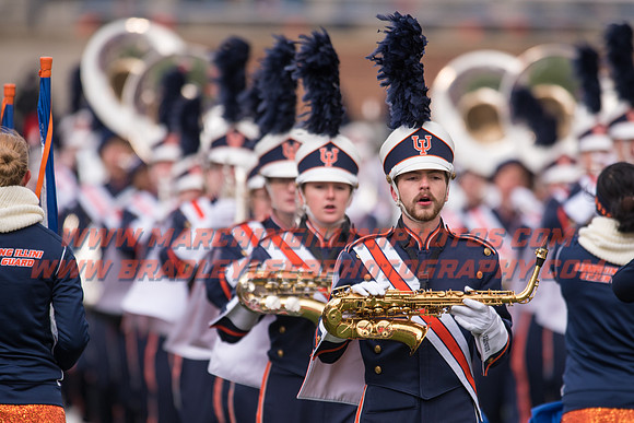 Iowa at Illinois, Saturday, November 19, 2016 - Marching Illini Photos