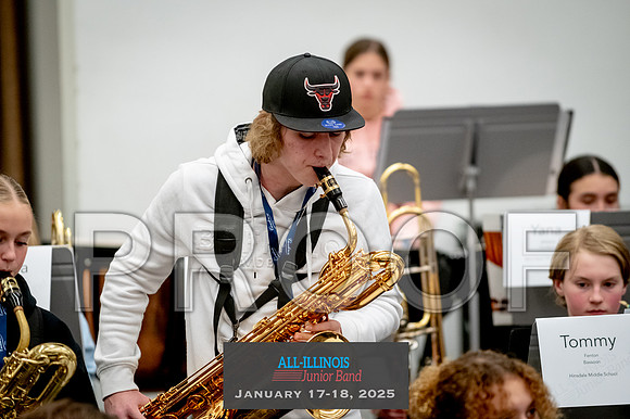 2025 All-Illinois Junior Band January 17-18, 2025