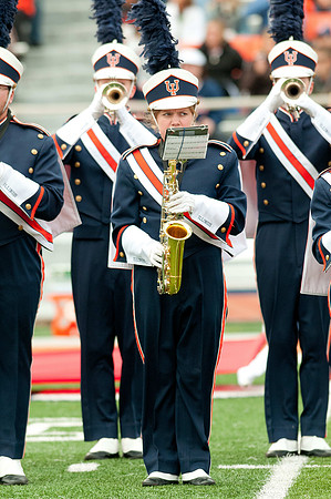 Michigan State Spartans at Illinois Fighting Illini, Saturday, October 26, 2013 - Marching Illini Photos