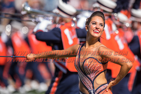 Western Michigan Broncos at Illinois Fighting Illini, Saturday, September 17, 2016 - Marching Illini Photos