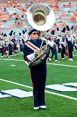 Southern Illinois University Salukis at Illinois Fighting Illini, Saturday, August 31, 2013 - Marching Illini Photos