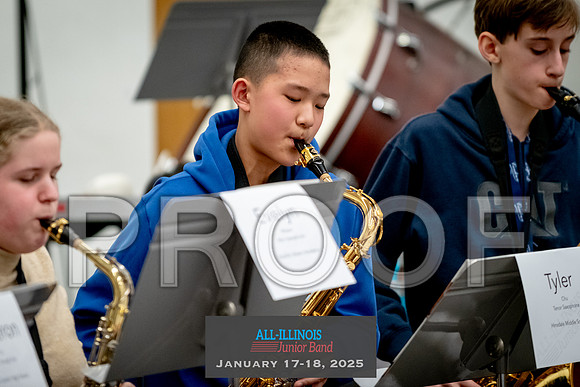2025 All-Illinois Junior Band January 17-18, 2025