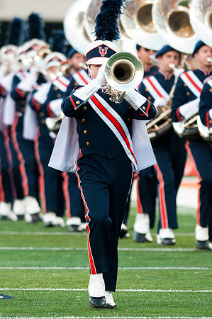 Northwestern Wildcats at Illinois Fighting Illini, Saturday, November 30, 2013 - Marching Illini Photos