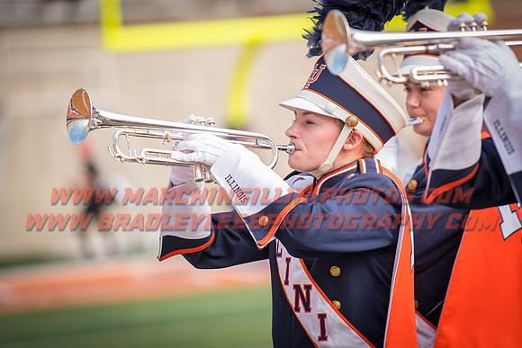 Rutgers Scarlett Knights at Illinois Fighting Illini, Saturday, October 14, 2017 - Marching Illini Photos