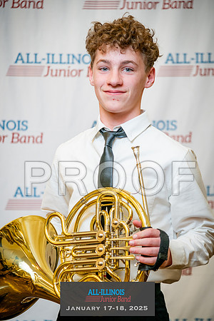 2025 All-Illinois Junior Band January 17-18, 2025