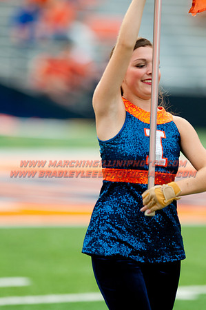 Texas State at Illinois, Saturday, September 20, 2014 - Marching Illini Photos