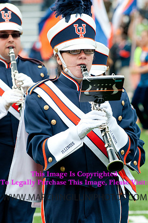 Michigan State Spartans at Illinois Fighting Illini, Saturday, October 26, 2013 - Marching Illini Photos