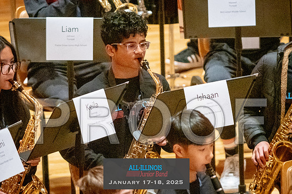2025 All-Illinois Junior Band January 17-18, 2025