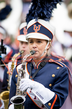 Wisconsin Badgers at Illinois Fighting Illini, Saturday, October 28, 2017 - Marching Illini Photos